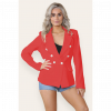Fitted Linned Double Button Blazer Jacket - Stylish Comfort for All Occasions - Image 3
