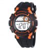 Ravel Mens 3ATM Digital Sports Black/Orange2 Watch RDG.14.19 - Image 2