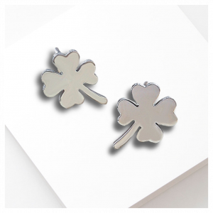 Four Leaf Clover Stud Earrings