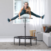 40'' Kids Mini Trampoline, Adult Rebounder Jumper w/ Handle Fitness HOMCOM - Image 2