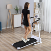 1-10Km/h Folding Treadmill Home Running Fitness Machine Safety Stopper HOMCOM - Image 2