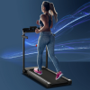 1.85HP Foldable Electric Treadmill Fitness Safety Lock LED screen-Black HOMCOM - Image 2