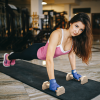 SPORTNOW Wooden Parallettes Push Up Bars Calisthenics Equipment for Home Gym - Image 2