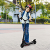 120W Electric Scooter w/ Battery Level Display, Rear Break - Black HOMCOM - Image 2