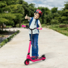 120W Electric Scooter w/ Battery Level Display, Rear Break - Pink HOMCOM - Image 2