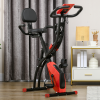 2-In-1 Upright Exercise Bike 8-Level Adjustable with Pulse Sensor Red - Image 2