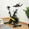 HOMCOM Exercise Bike 10KG Flywheel Cycling w/ Adjustable Resistance LCD Display - Image 2