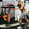 SPORTNOW Boxing Bag, Freestanding Punching Bag with Reflex Bar, Speed Balls - Image 2