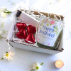 Pretty Flowers Happy Birthday Candle Gift Set | Birthday Gift Hamper for Friend | Birthday Gift Box for Her UK | Birthday Gifts - Image 2
