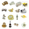 Miniature Clock 10 Assorted - CLEARANCE NEEDS RE-BATTERY - Image 3