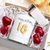 18th Birthday Gold Balloons Candle Gift Set | Birthday Gift for Daughter - Image 2