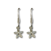 Happy Birthday Pink Flowers Gift Card & Dahlia Flower Drop Earrings - Image 2