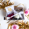 Small 18th Birthday Gold Balloons Gift Hamper | Cubic Zirconia Bracelet, Chocolates & Candle - Image 2