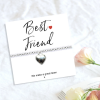 Best Friend Mini Gift Hamper with Silver Heart Bracelet | Letter Box Gift For Her | Unique Gifts For Her Birthday, Thank you or Christmas UK - Image 2