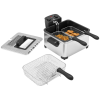 HOMCOM 5L Deep Fryer with Removable Oil Basket and Viewing Window, 2000W - Image 2