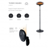 Debonair Adustable Height Indoor & Outdoor Use Waterproof Patio Heater - Quartz - Image 6