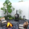 Stainless Steel 2-Tier Outdoor Charcoal Pizza Oven - Image 4