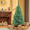 5ft Indoor Christmas Tree Artificial Deco Xmas Gift Metal Stand 416 Tips - Image 2