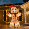 8ft Christmas Inflatable Gingerbread Man Lighted Indoor Outdoor - Image 2