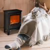 Electric Fireplace Stove Heater Flame Effect, Overheat Safety Protection - Image 2