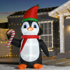 8ft Inflatable Christmas Penguin Holding Candy Cane Blow Up Outdoor Deco LED - Image 2