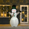 6.5ft Inflatable Snowman LED Christmas Xmas Air Blown Outdoor Garden Decor - Image 2
