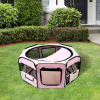 Fabric Pet Puppy Dog Cat Rabbit Pig Guinea Playpen Play Pen Run S M L 3 Colour - Image 2