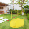 Outdoor 4 PCs Dog Pet Agility Training Equipment Backyard Starter Course Set - Image 2