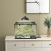 PawHut Reptile Lamp Stand, 86-129Hcm Adjustable Lamp Holder w/ Base, Hook - Image 2