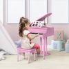 30 Keys Mini Kids Piano with Music Stand and Bench Best Gifts Toy HOMCOM - Image 2