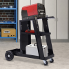 Welding Cart Welder Trolley Garage for Gas Bottle Wheels, Black - Image 2