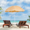 Patio Hawaii Beach Sun Umbrella Sunshade Hawaiian Folding Tilting Parasol - Image 2