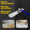 Bull Float Concrete Tools,48’’×8’’ Magnesium Aluminum Alloy Concrete Float with 4 Combinable Handles,Concrete Bull Float with Carrying Toolbox,Trowel,Concrete Bull Float Kit for Concrete Finishing - Image 3