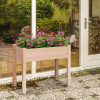 Raised Wood Garden Bed Planter - Image 2