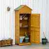 Garden Shed Wooden Timber Garden Storage Shed Tilted-felt Roof & Lockable Doors - Image 2