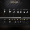 Glarry GPP-106 88 Key Folding Piano Semi-Weighted Standard Keyboards Digital Piano with MIDI Bluetooth, Handbag，Headphone，for Piano Lover Black color - Image 3