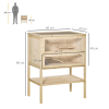 Hamster Cage House Pet Play Exercise 3 Tiers Mouse Wooden Fir Small Animals - Image 3