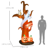 2.7m Halloween Inflatable Tree with Ghost and Pumpkin LED for Home In-Outdoor - Image 3