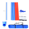Pet Agility Set Training Play Kit Dog Hoop Poles Tunnel Obedience Equipment - Image 3