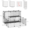 Pet Playpen DIY Small Animal Cage for Rabbit Ferret Chinchilla Guinea Pig Black - Image 3