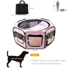 Fabric Pet Puppy Dog Cat Rabbit Pig Guinea Playpen Play Pen Run S M L 3 Colour - Image 3