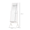 Tall Freestanding Dressing Mirror w/Adjustable Tilt White - Image 3
