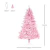 5FT Artificial Christmas Tree Holiday Xmas Automatic Open for Home Party Pink - Image 3