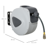 Retractable Air Hose Reel Auto Self-Winding Wall Mount 1/4" 15m힍 Durhand - Image 3