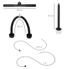 Cable Pulley System, Lat Pull Down System with DIY Loading Weight Pin - Image 3
