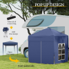 2x2m Garden Pop Up Gazebo Marquee Party Tent Wedding Awning Canopy - Image 3