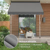 3x1.5m Adjustable Outdoor Aluminium Frame Awning - Image 3