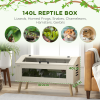 PawHut Reptile Terrarium, 111L Snake Vivarium with Tempered Glass Windows - Image 3