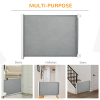 Retractable Safety Gate Folding Pet Barrier, for Doorways, Staircases, Hallways - Image 4