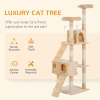 Cat Tree Kitty Activity Play Center Scratching Scratcher House Furniture 170CM - Image 4
